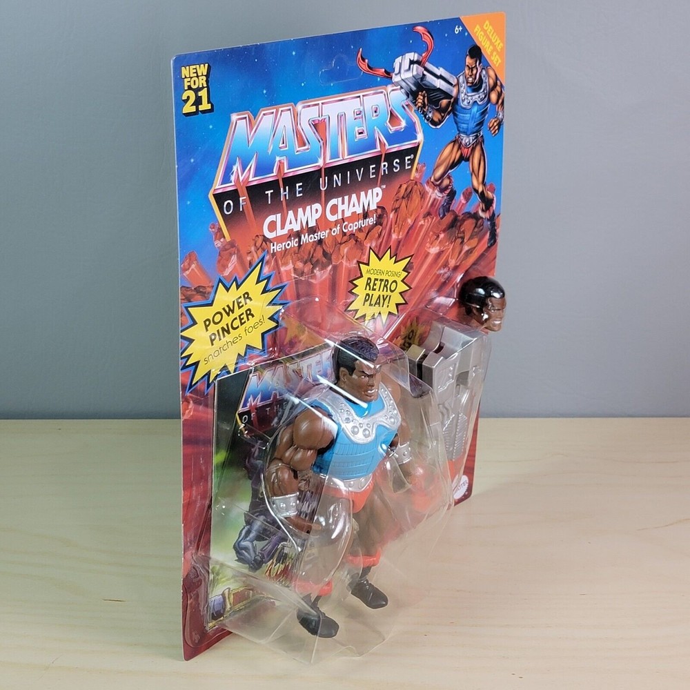 Clamp Champ Masters of the Universe MUTO Origins 2021 Mattel Deluxe Action Fig - Picture 5 of 5